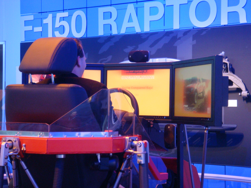 Illustration for article titled First Drive: 2010 Ford SVT Raptor...Video Game Simulator